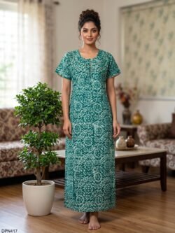 Batiq Patch Nighty Free Size(XXL) -DPN417