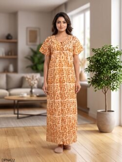 Batiq Patch Nighty Free Size(XXL) -DPN422