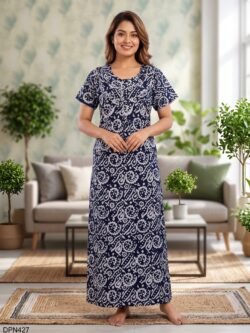 Batiq Patch Nighty Free Size(XXL) -DPN427