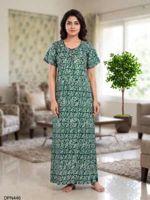 Batiq Patch Nighty Free Size(XXL) -DPN446