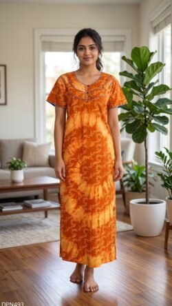 Batiq Patch Nighty Free Size(XXL) -DPN493