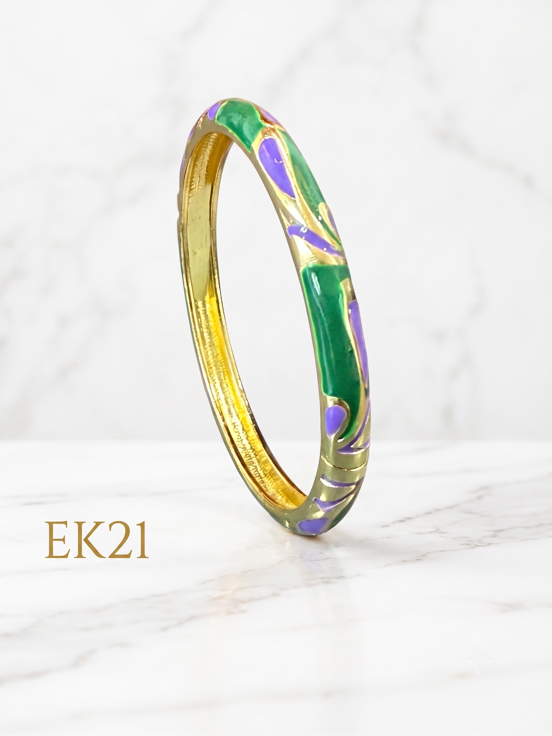 Enamel Openable Bangle-EK21