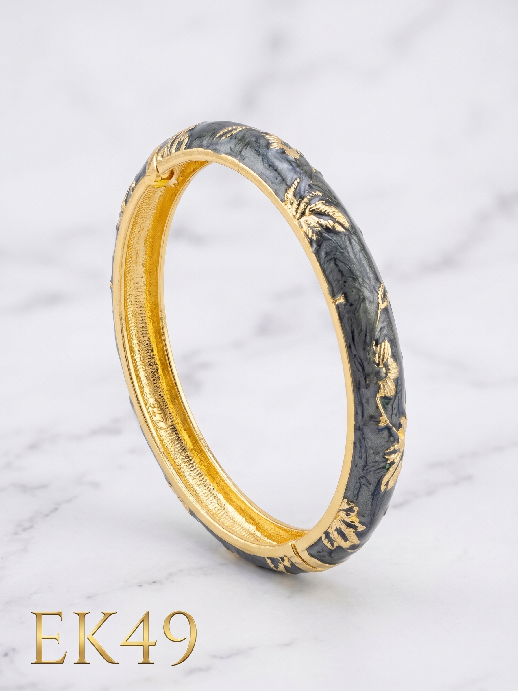 Enamel Openable Bangle-EK49