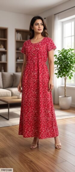FROCK FEEDING NIGHTY FREE SIZE(XXL)-FRFD400