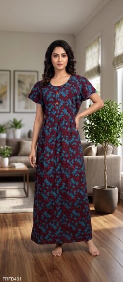 FROCK FEEDING NIGHTY FREE SIZE(XXL)-FRFD401