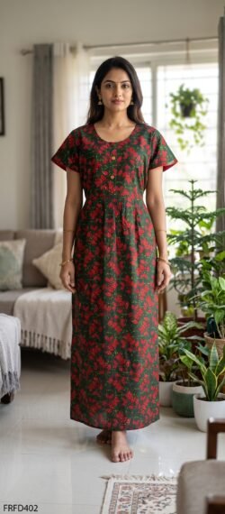 FROCK FEEDING NIGHTY FREE SIZE(XXL)-FRFD402