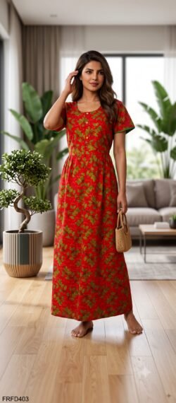 FROCK FEEDING NIGHTY FREE SIZE(XXL)-FRFD403