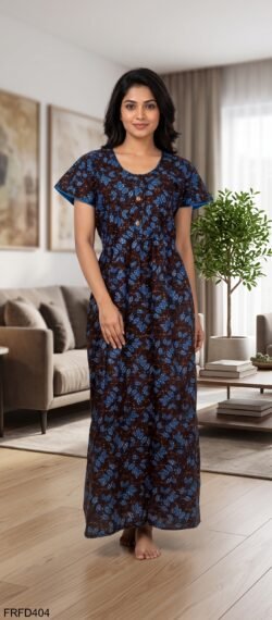 FROCK FEEDING NIGHTY FREE SIZE(XXL)-FRFD404