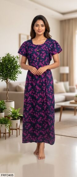 FROCK FEEDING NIGHTY FREE SIZE(XXL)-FRFD405