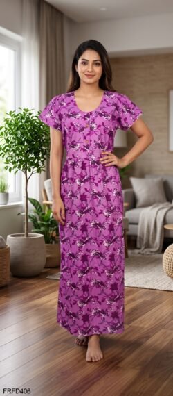 FROCK FEEDING NIGHTY FREE SIZE(XXL)-FRFD406