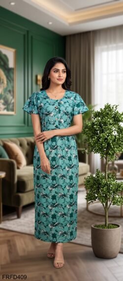 FROCK FEEDING NIGHTY FREE SIZE(XXL)-FRFD409
