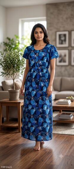 FROCK FEEDING NIGHTY FREE SIZE(XXL)-FRFD422