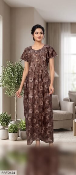 FROCK FEEDING NIGHTY FREE SIZE(XXL)-FRFD424