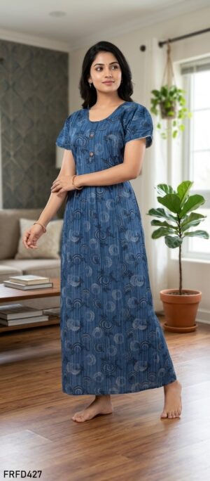 FROCK FEEDING NIGHTY FREE SIZE(XXL)-FRFD427