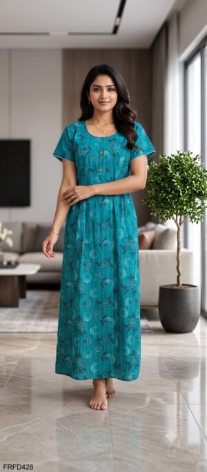 FROCK FEEDING NIGHTY FREE SIZE(XXL)-FRFD428