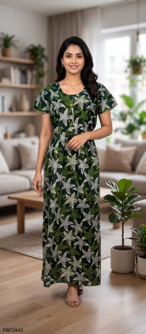FROCK FEEDING NIGHTY FREE SIZE(XXL)-FRFD440