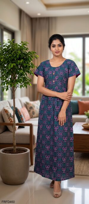 FROCK FEEDING NIGHTY FREE SIZE(XXL)-FRFD460