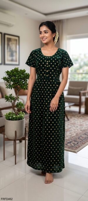 FROCK FEEDING NIGHTY FREE SIZE(XXL)-FRFD462