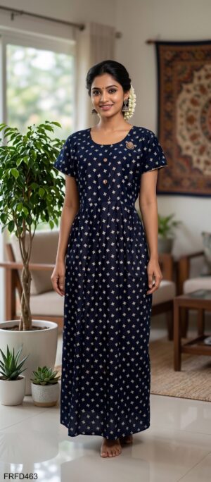 FROCK FEEDING NIGHTY FREE SIZE(XXL)-FRFD463