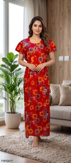 FROCK FEEDING NIGHTY FREE SIZE(XXL)-FRFD477