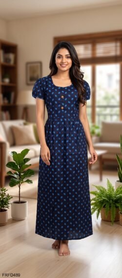 FROCK FEEDING NIGHTY FREE SIZE(XXL)-FRFD489