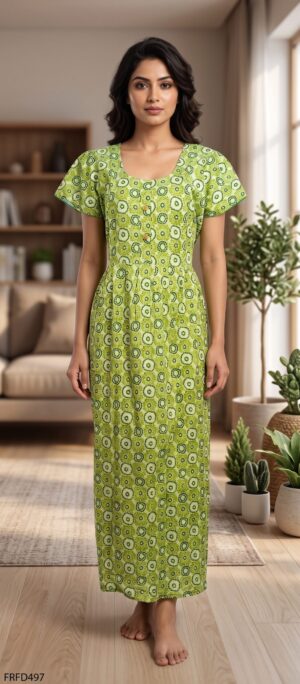FROCK FEEDING NIGHTY FREE SIZE(XXL)-FRFD497