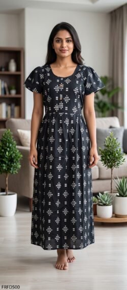 FROCK FEEDING NIGHTY FREE SIZE(XXL)-FRFD500