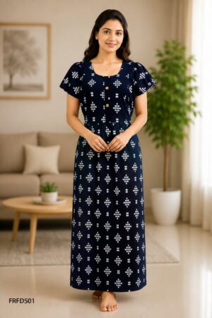 FROCK FEEDING NIGHTY FREE SIZE(XXL)-FRFD501