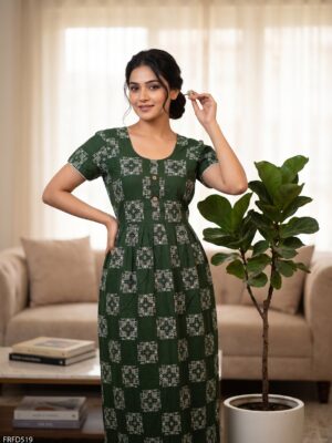 FROCK FEEDING NIGHTY FREE SIZE(XXL)-FRFD519