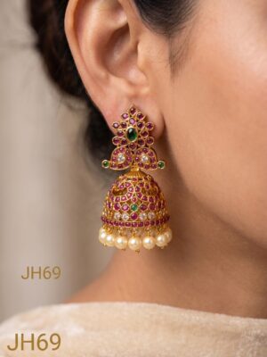 Jhumkha kundan-JH69