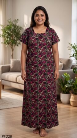 Feeding Nighty Free Size(XXL)-PFD28