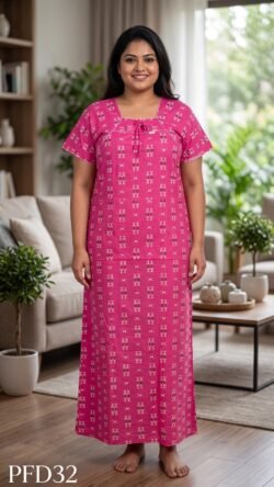 Feeding Nighty Free Size(XXL)-PFD32