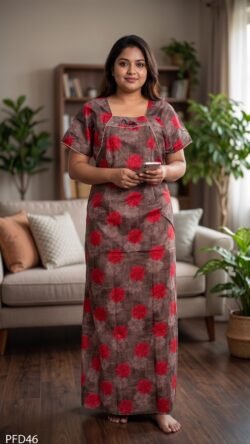 Feeding Nighty Free Size(XXL)-PFD46