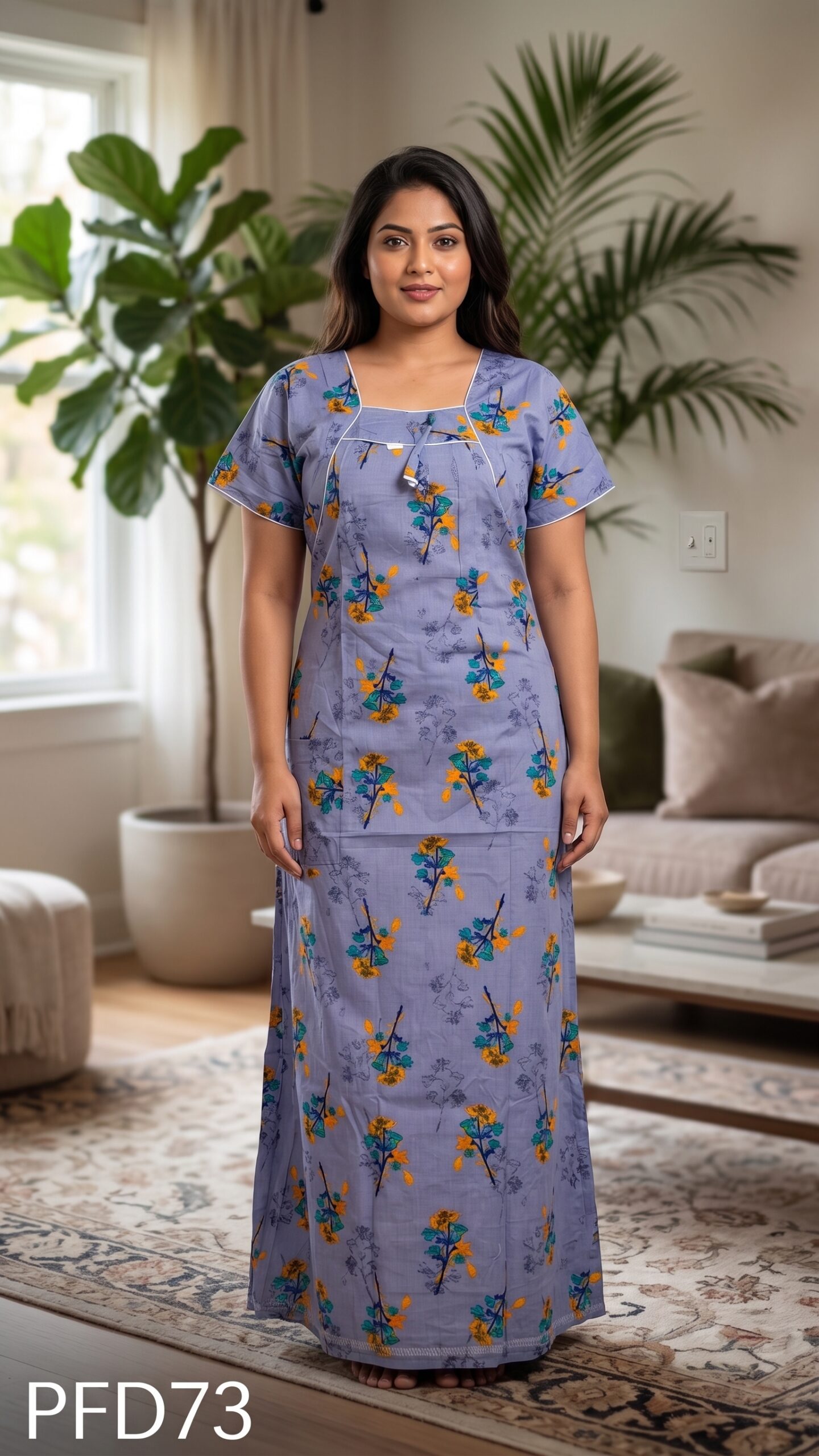 Feeding Nighty Free Size(XXL)-PFD73
