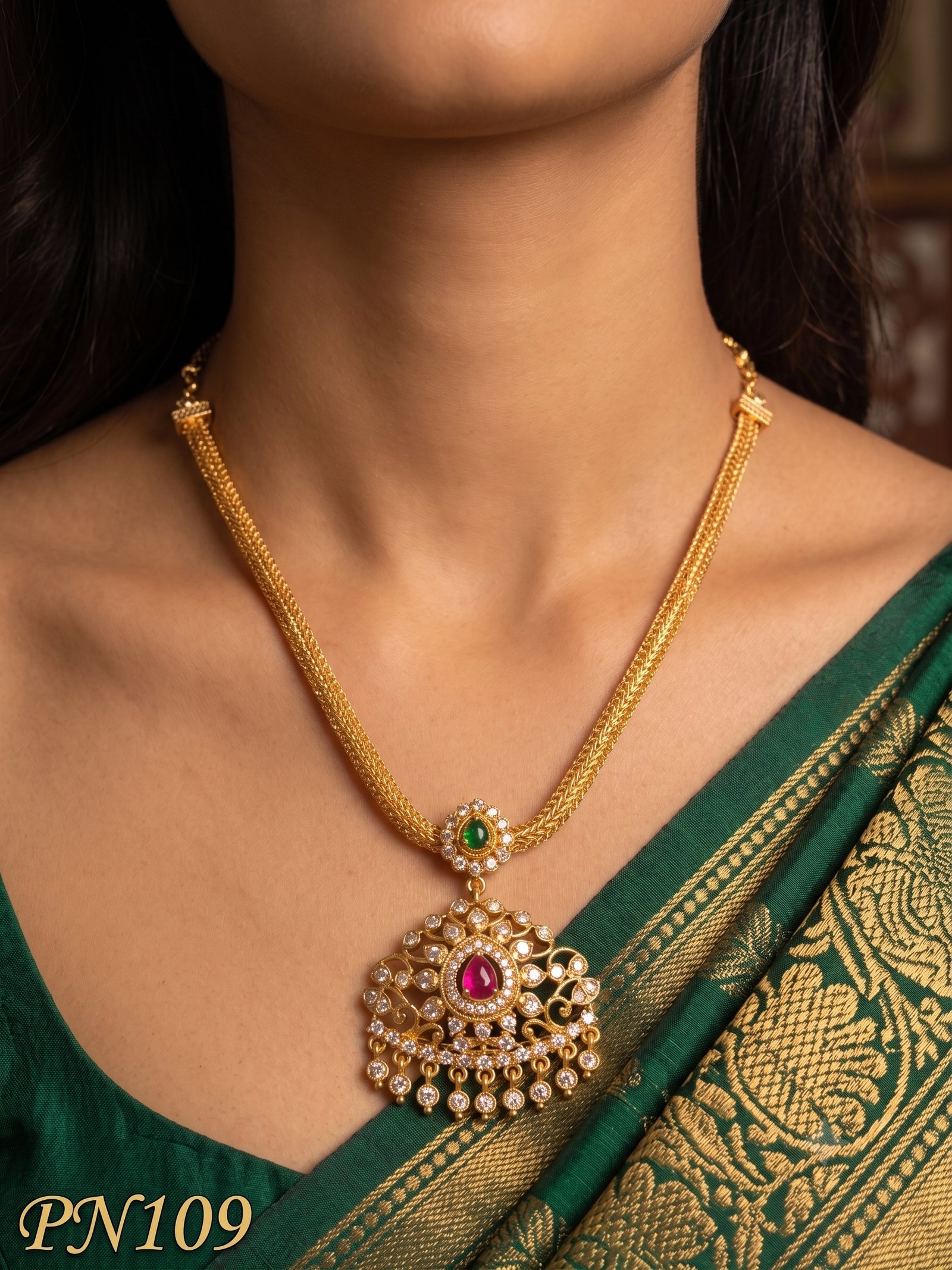 PANCHALOHAM NECKLACE-PN109