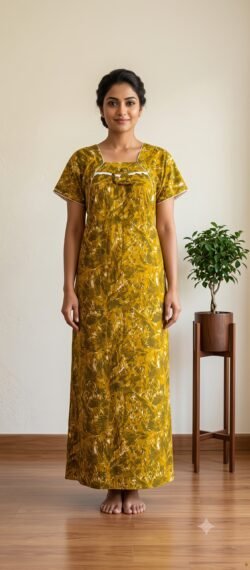 Piping Nighty Free Size(XXL)-PPG29