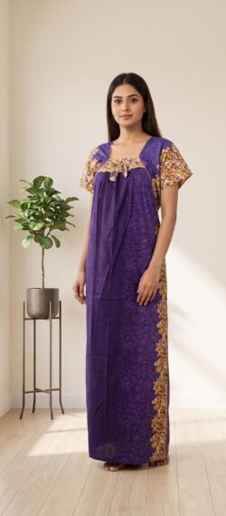 Piping Nighty Free Size(XXL)-PPG33