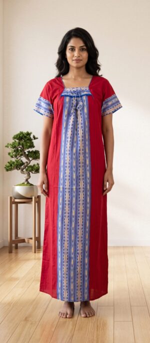 Piping Nighty Free Size(XXL)-PPG35