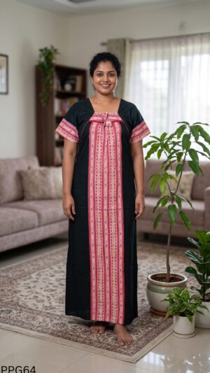 Piping Nighty Free Size(XXL)-PPG64