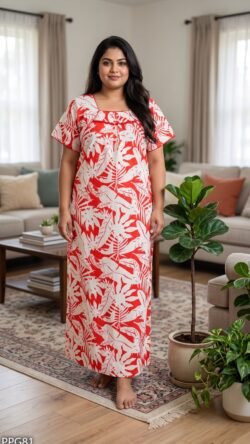 Piping Nighty Free Size(XXL)-PPG81