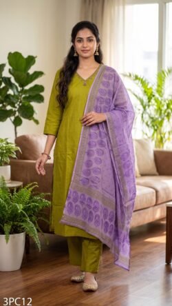 Three Piece Suit For Women -3PC12