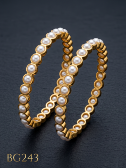 Panchaloha Pearl Bangle -BG243