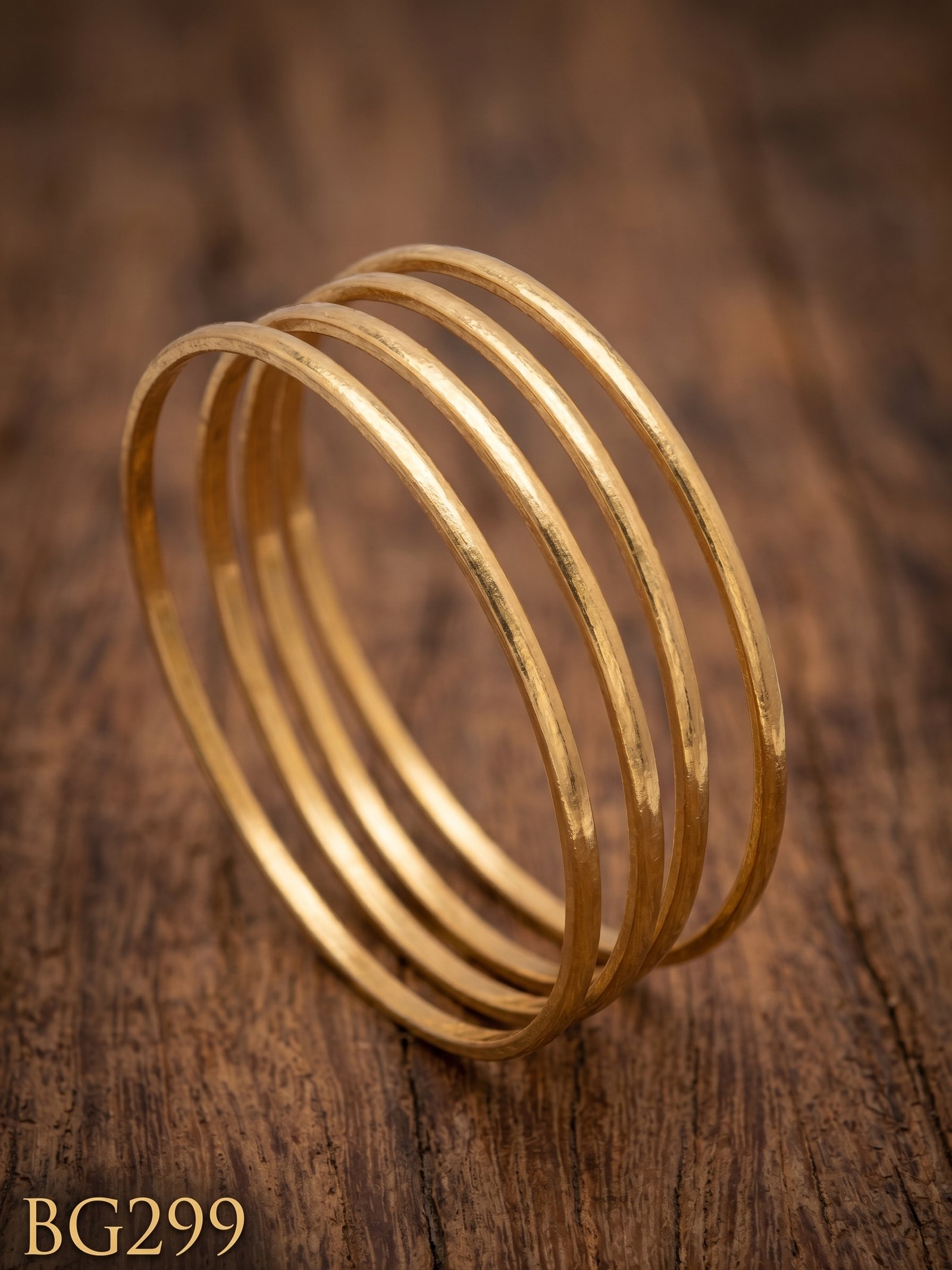 Unpolished Plain Panchaloha Bangle -BG299
