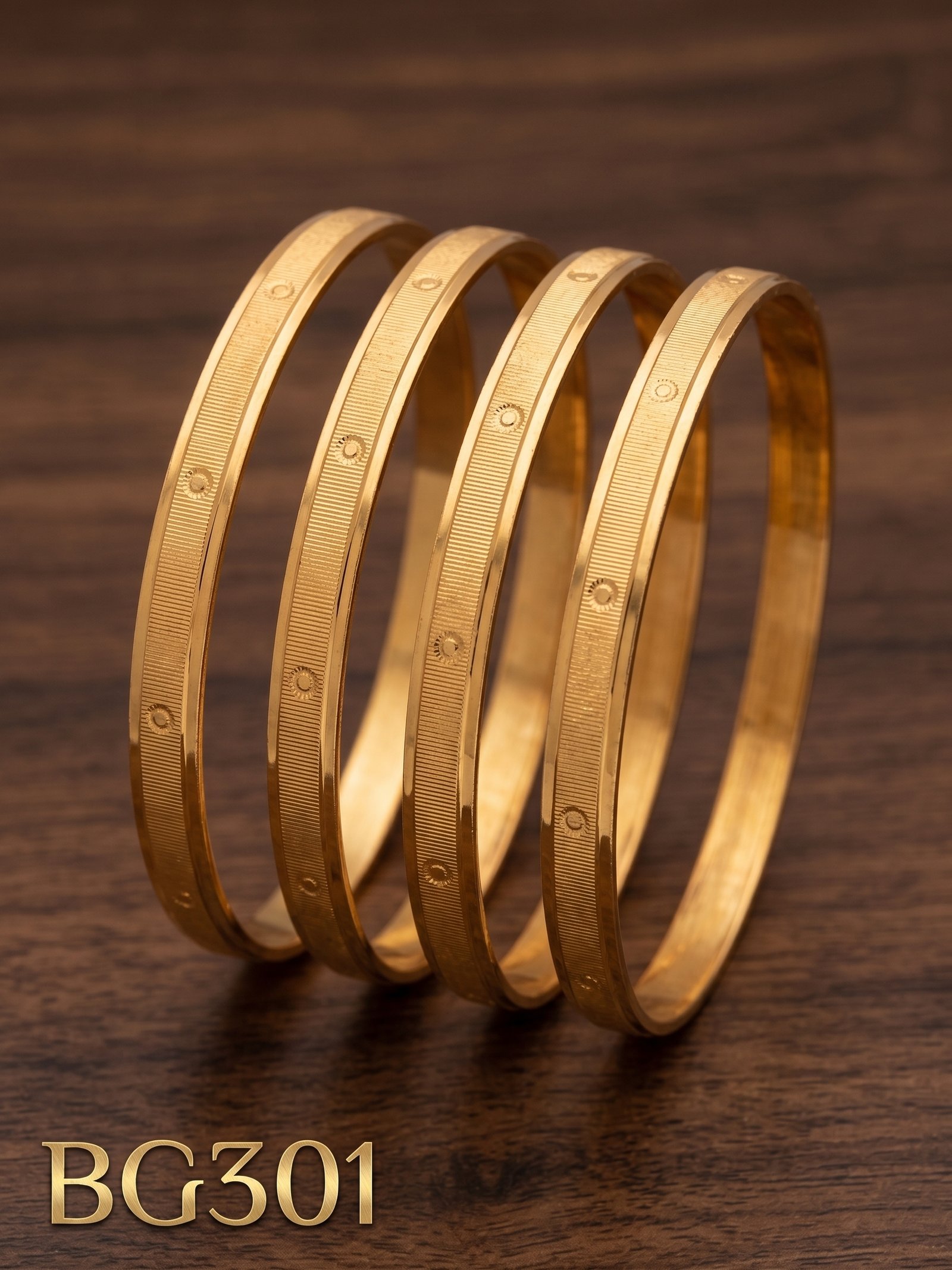 Unpolished Panchaloha Bangle 2.12 Size-BG301