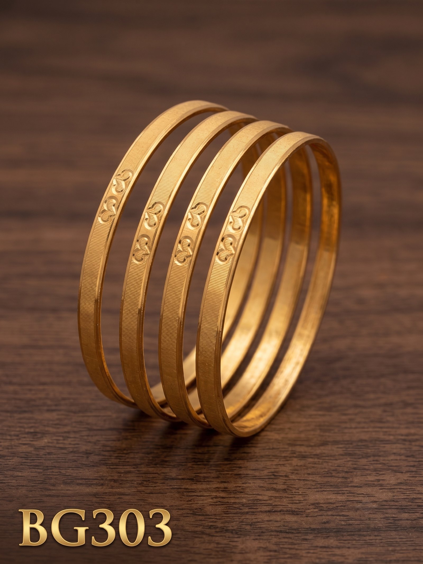 Unpolished Panchaloha Bangle 2.12 Size-BG303