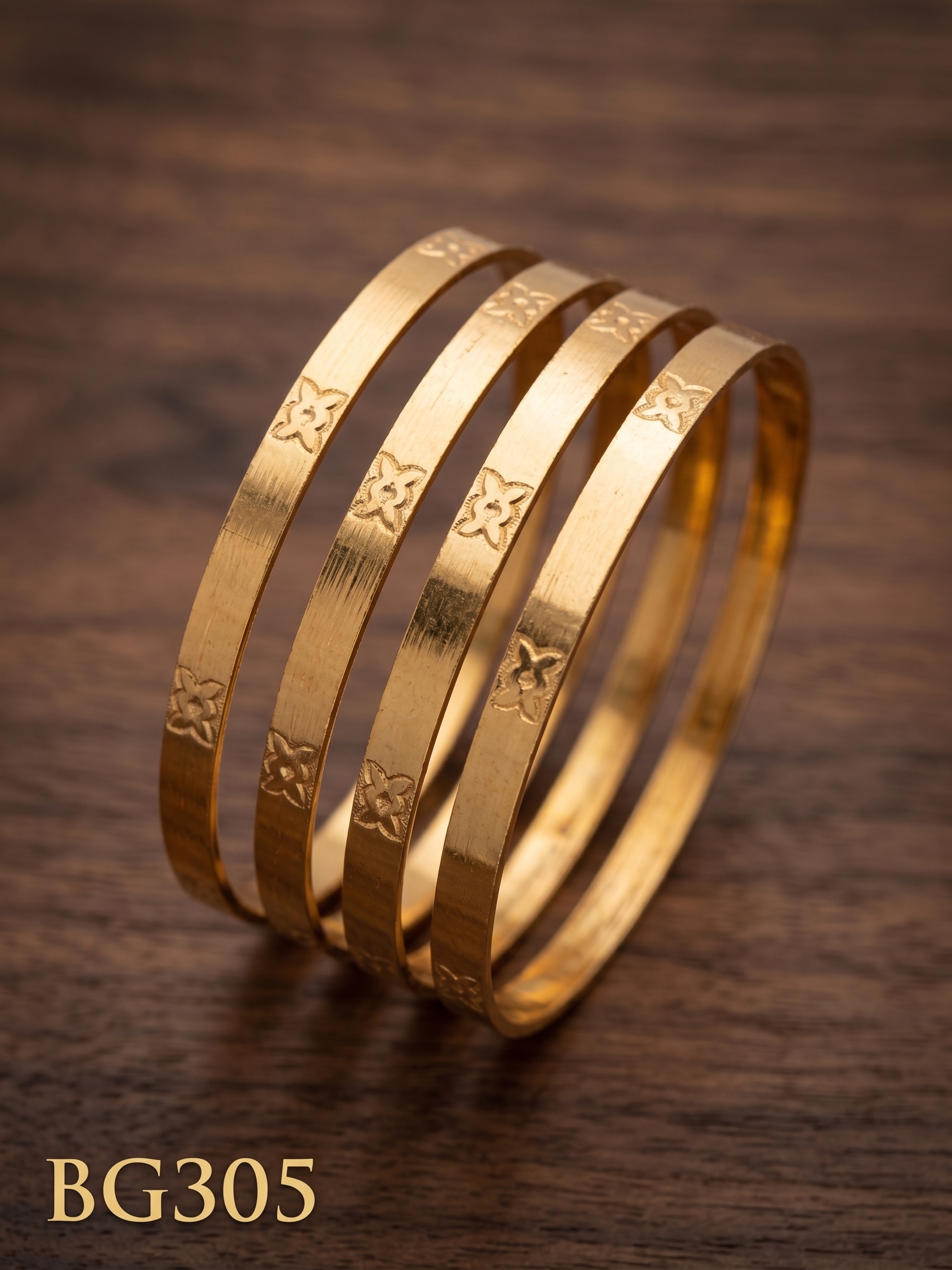 Unpolished Panchaloha Bangle 2.12 Size-BG305