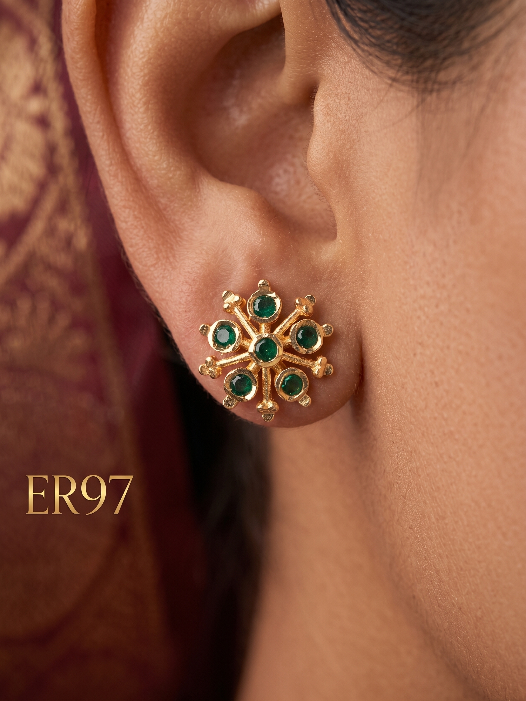 Panchaloham Earring Screw Back-ER97
