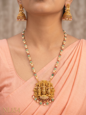 Nakshi Model Pandet With Ear Rings-NL154