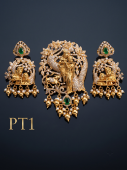 Pendant With Ear Rings-PT1