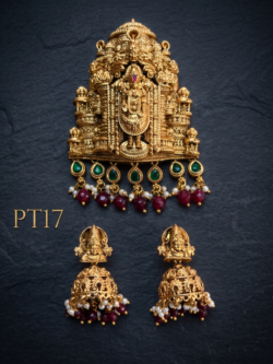 Pendant With Ear Rings-PT17
